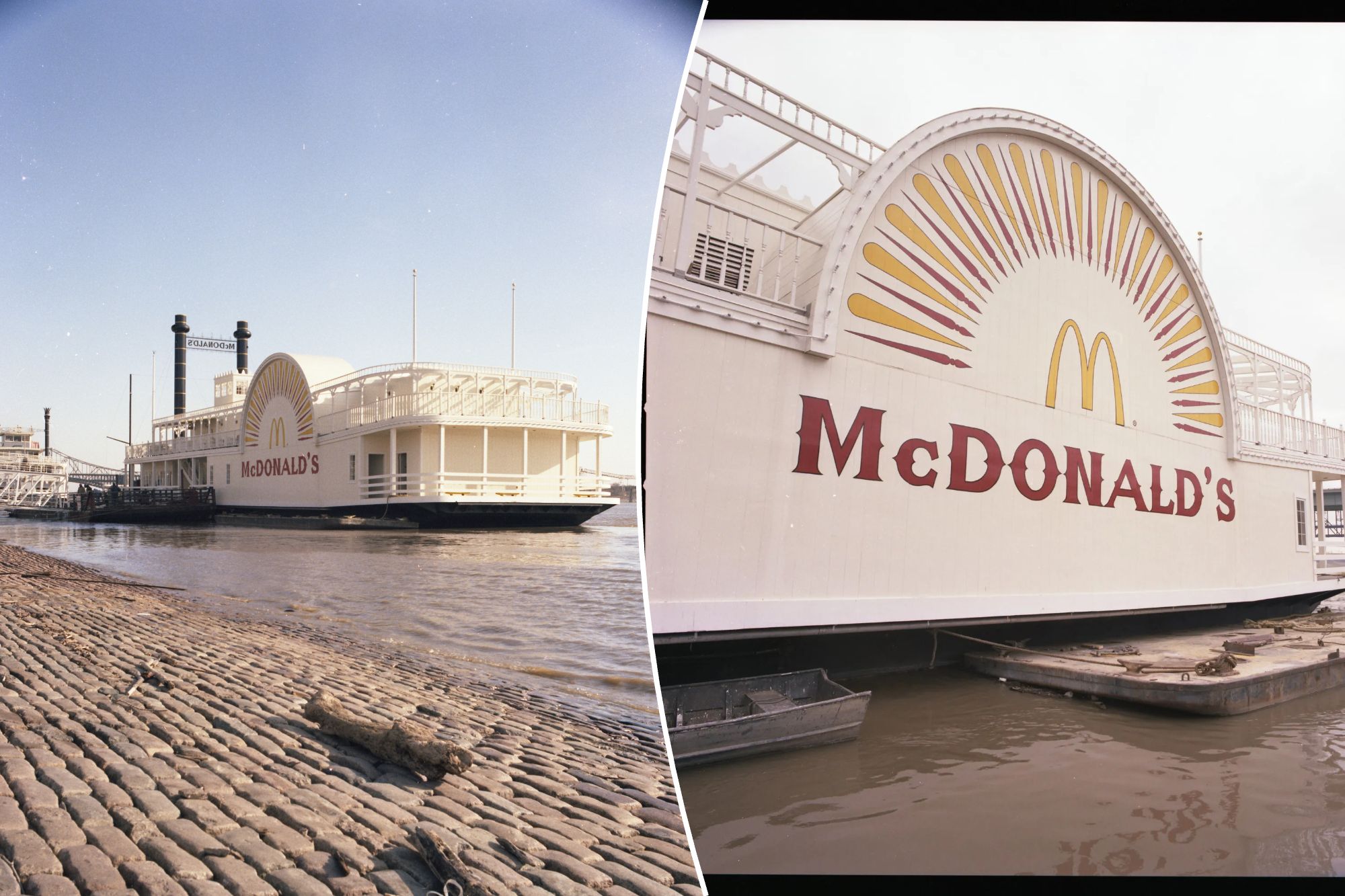 The historical photos of the first McDonald's floating in the world have resurfaced, and the fans are nostalgic: "Good memories"